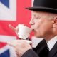 English Gentleman drinking tea